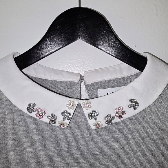 ELLE - Sweater - Gray - Size Medium - Picture 3 of 9